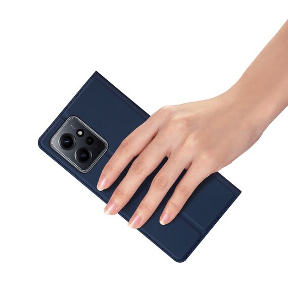 Dux Ducis Skin Pro Case for Xiaomi Redmi Note 12 Flip Card Wallet Stand Blue - Xiaomi Cases - Cases - Techbox