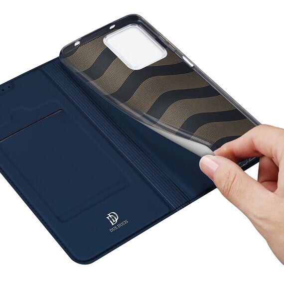 Dux Ducis Skin Pro Case for Xiaomi Redmi Note 12 Flip Card Wallet Stand Blue - Xiaomi Cases - Cases - Techbox