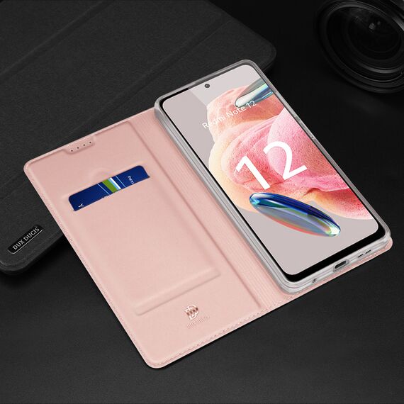 Dux Ducis Skin Pro Case for Xiaomi Redmi Note 12 Flip Card Wallet Stand Blue - Xiaomi Cases - Cases - Techbox