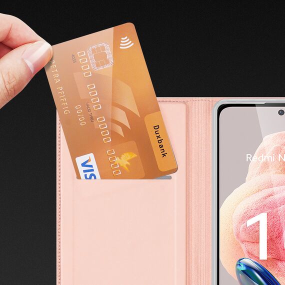 Dux Ducis Skin Pro Case for Xiaomi Redmi Note 12 Flip Card Wallet Stand Blue - Xiaomi Cases - Cases - Techbox