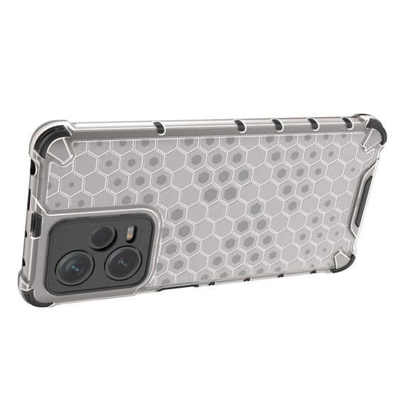 Honeycomb case for Xiaomi Redmi Note 12 Pro+ armored hybrid cover black | Techbox