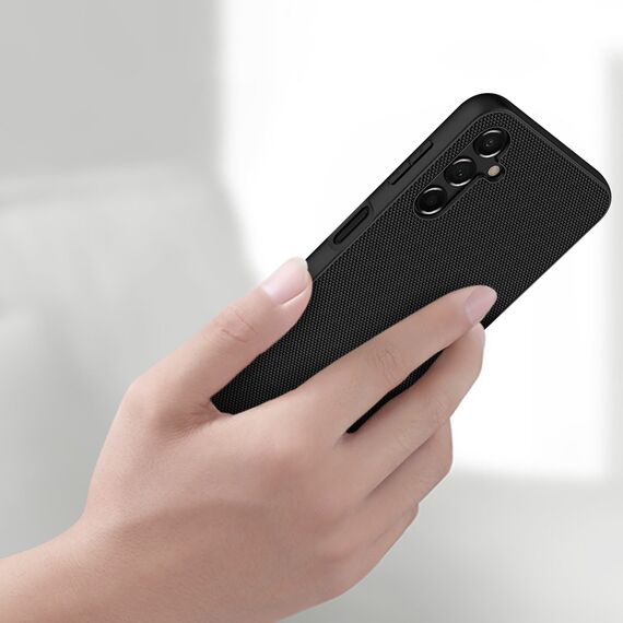 Nillkin Textured Case Case for Samsung Galaxy A14 5G / Galaxy A14 Reinforced Nylon Cover Black | Techbox