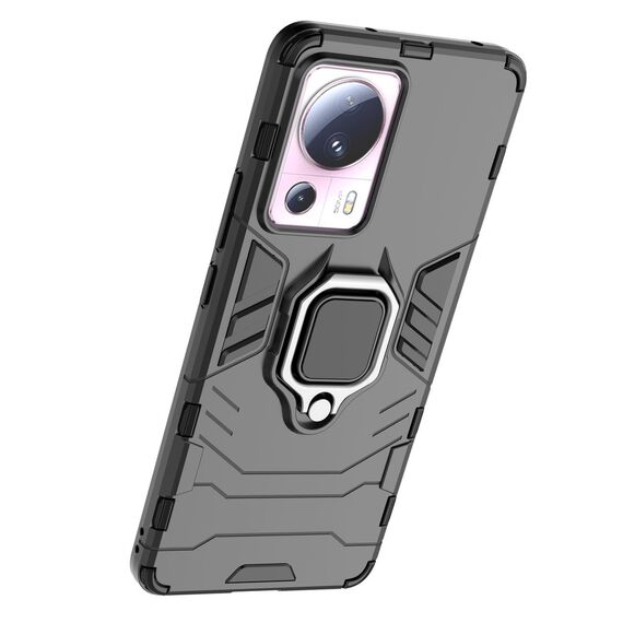 Ring Armor case for Xiaomi 13 Lite armored cover magnetic holder ring black | Techbox