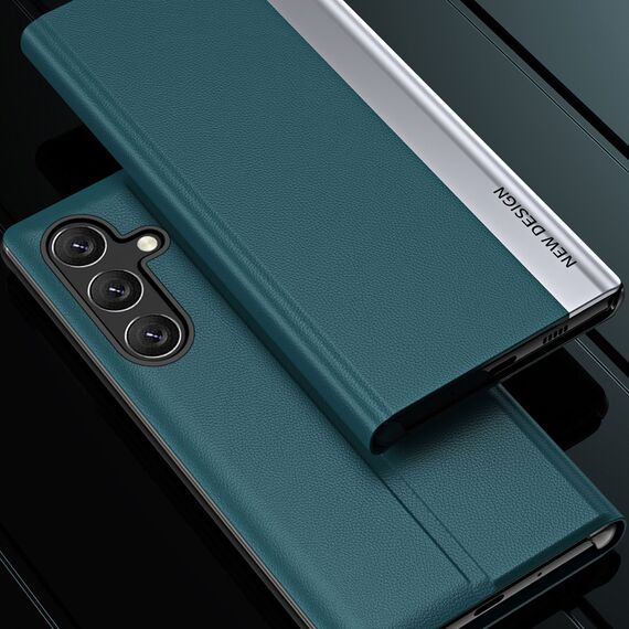 Sleep Case Pro case for Samsung Galaxy A24 4G with flip stand blue | Techbox