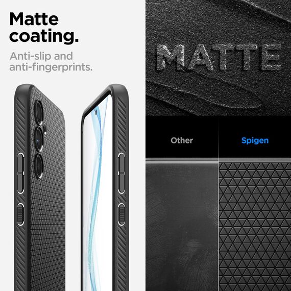 Spigen LIQUID AIR GALAXY A54 5G MATTE BLACK - Uncategorized Cases (2) - Cases - Techbox