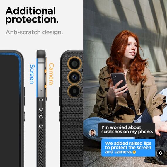 Spigen LIQUID AIR GALAXY A54 5G MATTE BLACK - Uncategorized Cases (2) - Cases - Techbox