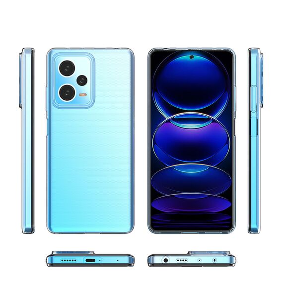 Ultra Clear 0.5mm case for Xiaomi Redmi Note 12 Pro+ thin cover transparent | Techbox