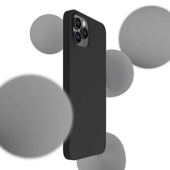 3mk Silicone Case for iPhone 12 Pro Max - black - Uncategorized Cases (2) - Cases - Techbox