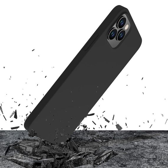 3mk Silicone Case for iPhone 12 Pro Max - black - Uncategorized Cases (2) - Cases - Techbox