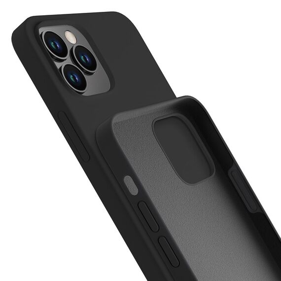 3mk Silicone Case for iPhone 12 Pro Max - black - Uncategorized Cases (2) - Cases - Techbox