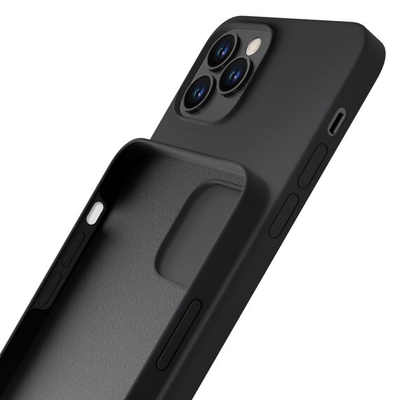 3mk Silicone Case for iPhone 12 Pro Max - black - Uncategorized Cases (2) - Cases - Techbox