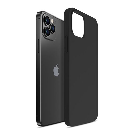 3mk Silicone Case for iPhone 12 Pro Max - black - Uncategorized Cases (2) - Cases - Techbox