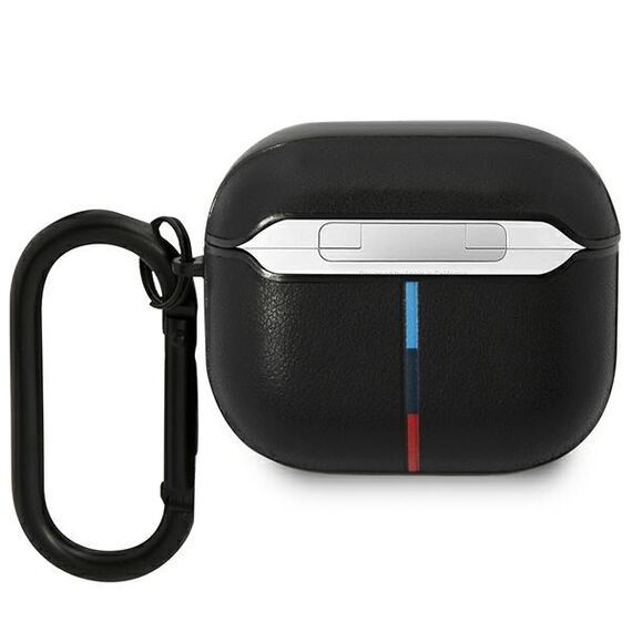 BMW BMA322PVTK AirPods 3 gen cover black/black Leather Curved Line - Smartphone Accessories - Cables & Accessories - Techbox