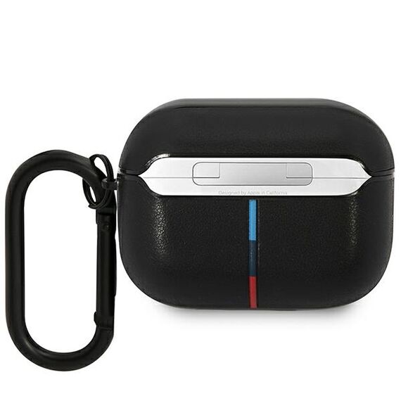BMW BMAP22PVTK AirPods Pro cover black/black Leather Curved Line - Smartphone Accessories - Cables & Accessories - Techbox