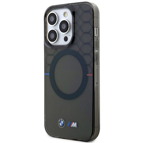Case BMW BMHMP14LHGPK iPhone 14 Pro 6.1" Grey/Grey Pattern MagSafe | Techbox