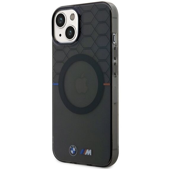 Case BMW BMHMP14SHGPK iPhone 14 6.1" grey/grey Pattern MagSafe | Techbox