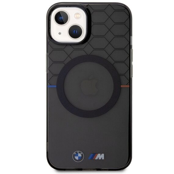 Case BMW BMHMP14SHGPK iPhone 14 6.1" grey/grey Pattern MagSafe | Techbox