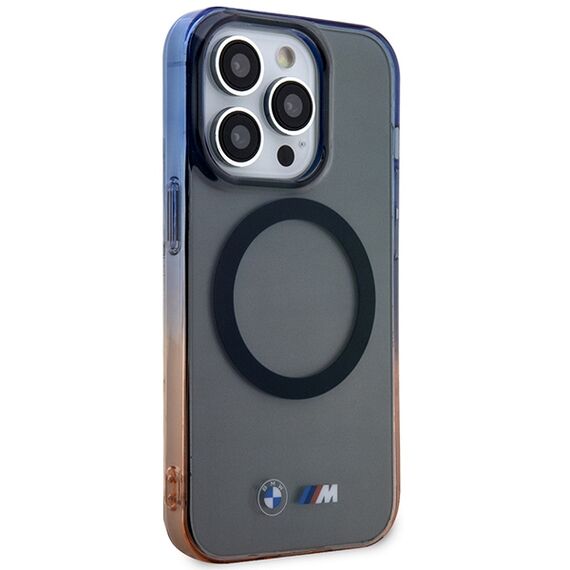 Case BMW BMHMP14XHTGE iPhone 14 Pro Max 6.7" grey/grey hardcase Gradient Bumper MagSafe | Techbox