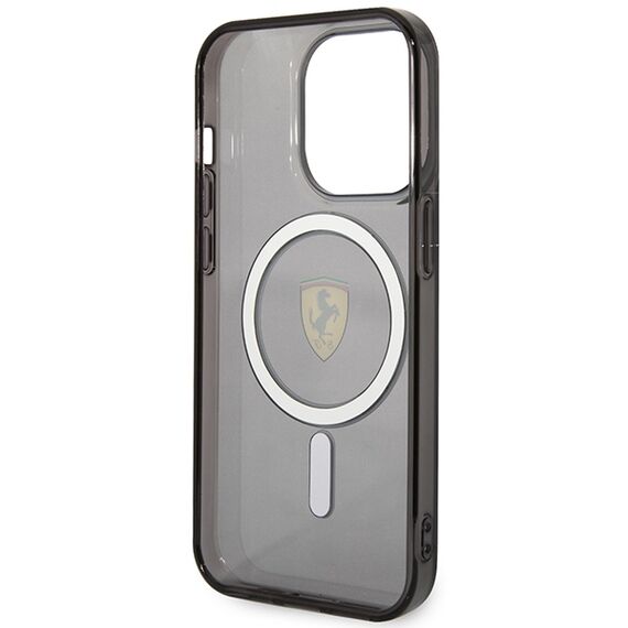 Ferrari FEHMP14LUKK iPhone 14 Pro 6.1" black/black hardcase Translucent Magsafe | Techbox