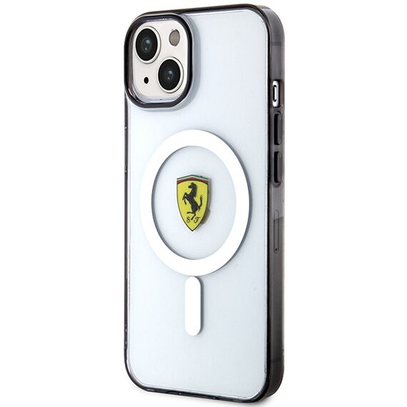 Ferrari FEHMP14MURKT iPhone 14 Plus 6.7" clear/transparent hardcase Outline Magsafe | Techbox