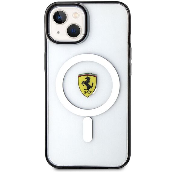 Ferrari FEHMP14MURKT iPhone 14 Plus 6.7" clear/transparent hardcase Outline Magsafe | Techbox