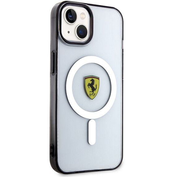 Ferrari FEHMP14MURKT iPhone 14 Plus 6.7" clear/transparent hardcase Outline Magsafe | Techbox