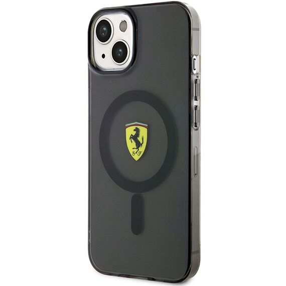 Ferrari FEHMP14SURKK iPhone 14 6.1" black/black hardcase Translucent Magsafe | Techbox
