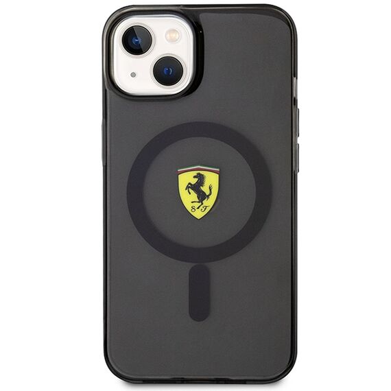 Ferrari FEHMP14SURKK iPhone 14 6.1" black/black hardcase Translucent Magsafe | Techbox