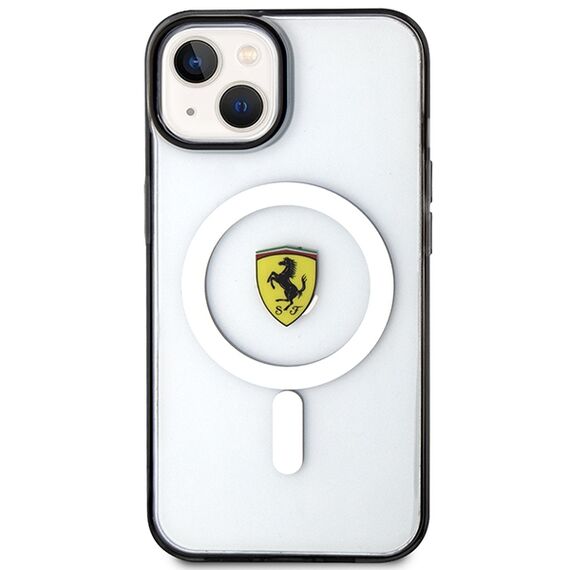 Ferrari FEHMP14SURKT iPhone 14 6.1" clear/transparent hardcase Outline Magsafe | Techbox