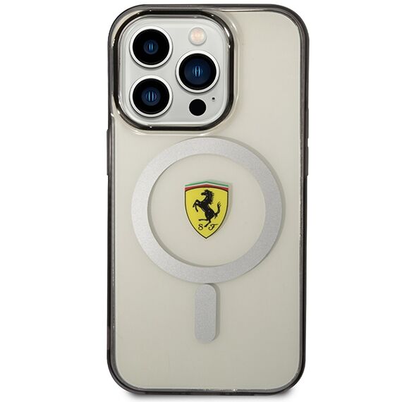 Ferrari FEHMP14XURKT iPhone 14 Pro Max 6.7" clear/transparent hardcase Outline Magsafe | Techbox