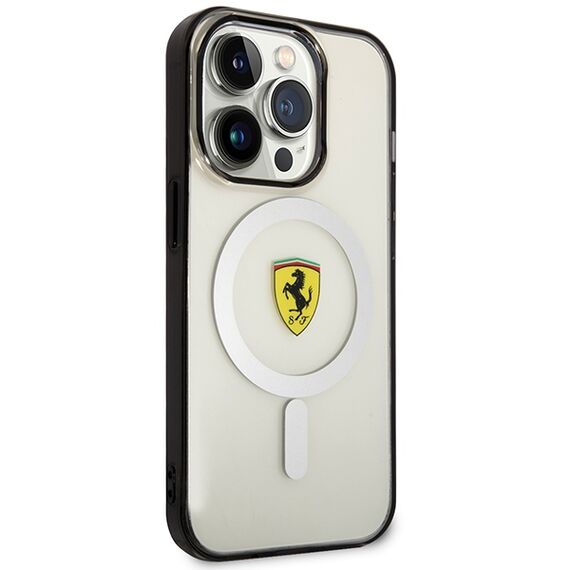 Ferrari FEHMP14XURKT iPhone 14 Pro Max 6.7" clear/transparent hardcase Outline Magsafe | Techbox