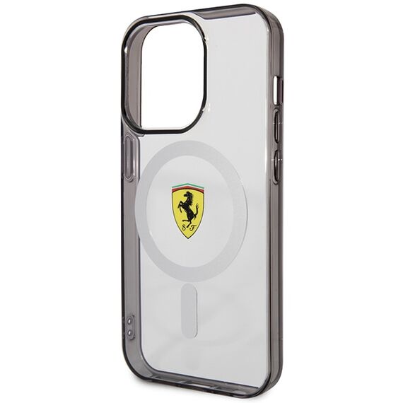 Ferrari FEHMP14XURKT iPhone 14 Pro Max 6.7" clear/transparent hardcase Outline Magsafe | Techbox