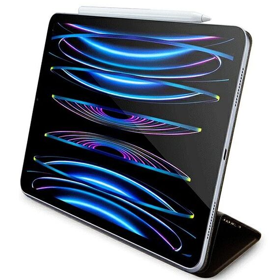 Guess 4G Stripe Allover case for iPad Pro 12.9" - brown | Techbox