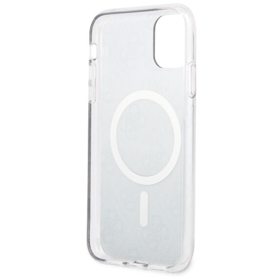 Guess GUHMN61H4STW iPhone 11 6.1" brown/brown hardcase 4G MagSafe | Techbox