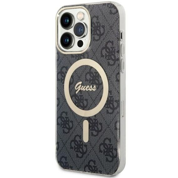 Guess 4G MagSafe case for iPhone 14 Pro Max - black | Techbox