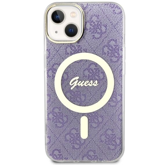 Guess 4G MagSafe case for iPhone 14 - purple - Uncategorized Cases (2) - Cases - Techbox