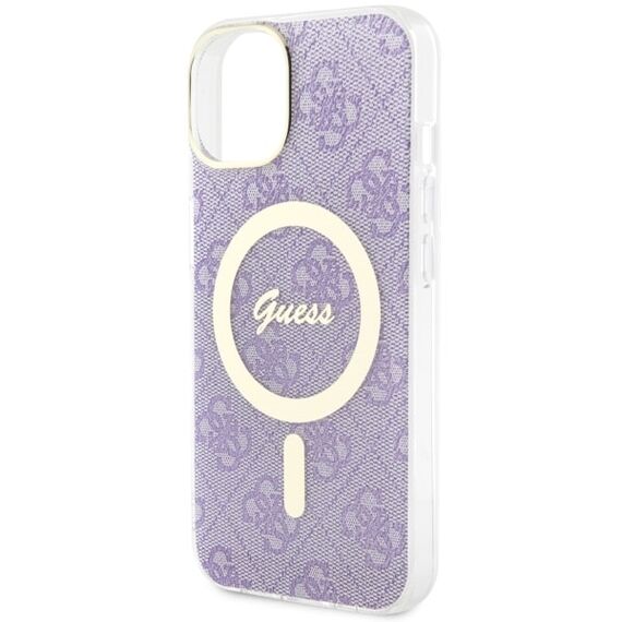 Guess 4G MagSafe case for iPhone 14 - purple - Uncategorized Cases (2) - Cases - Techbox