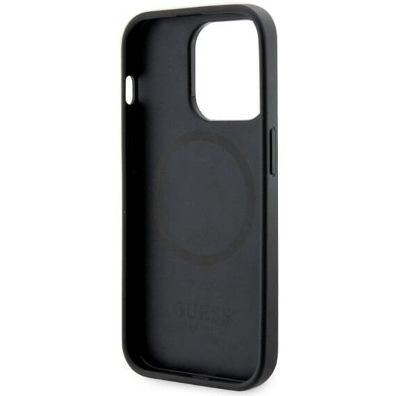 Guess GUHMP14XHGCFSEK iPhone 14 Pro Max 6.7" black/black hardcase GCube Stripes MagSafe | Techbox