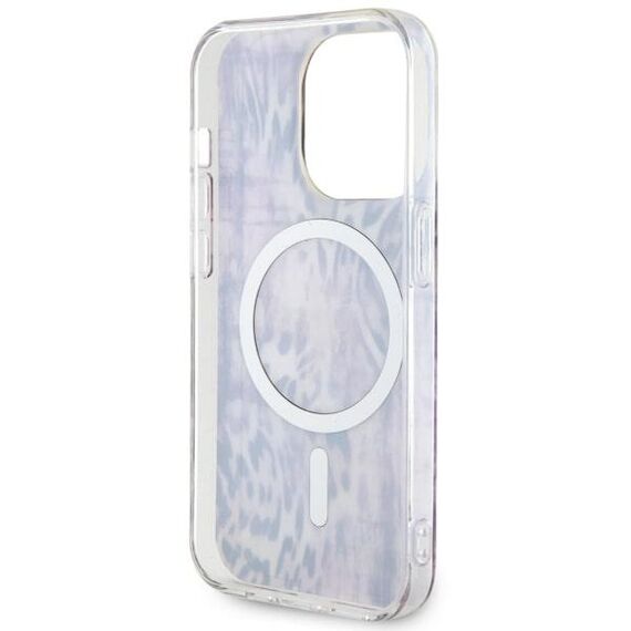Guess GUHMP14XHLEOPWP iPhone 14 Pro Max 6.7" pink/pink hardcase Leopard MagSafe | Techbox