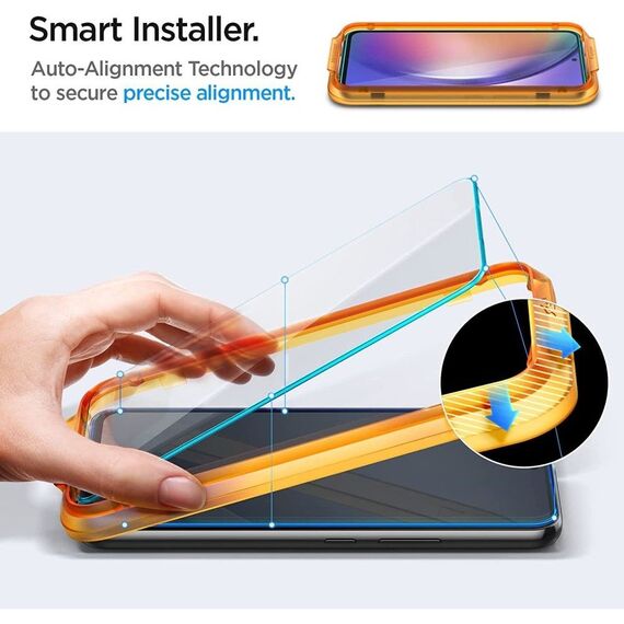 TEMPERED GLASS Spigen ALM GLAS.TR 2-PACK GALAXY A54 5G CLEAR - Samsung - Screen & Camera Protection - Techbox