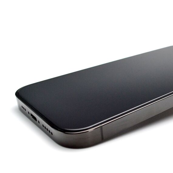9H tempered glass with mounting frame for iPhone 14 Pro Max Wozinsky Premium Glass - black | Techbox