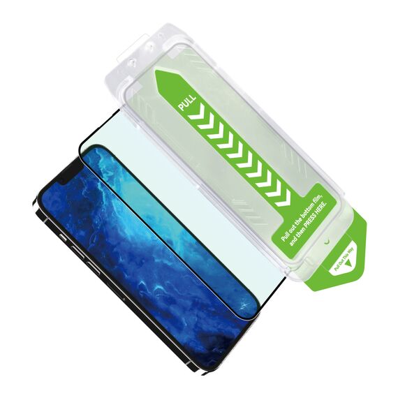 9H tempered glass with mounting frame for iPhone 15 Plus Wozinsky Premium Glass - black - Apple iPhone - Screen & Camera Protection - Techbox