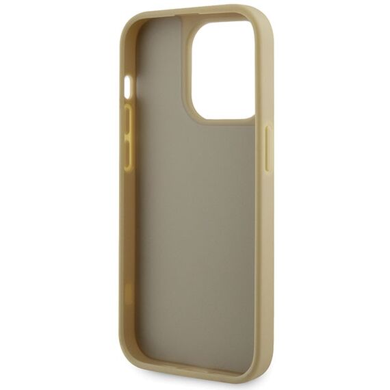 Guess GUHCP14LHDGTPD iPhone 14 Pro 6.1" gold/gold hardcase Rhinestone Triangle - Apple Cases - Cases - Techbox