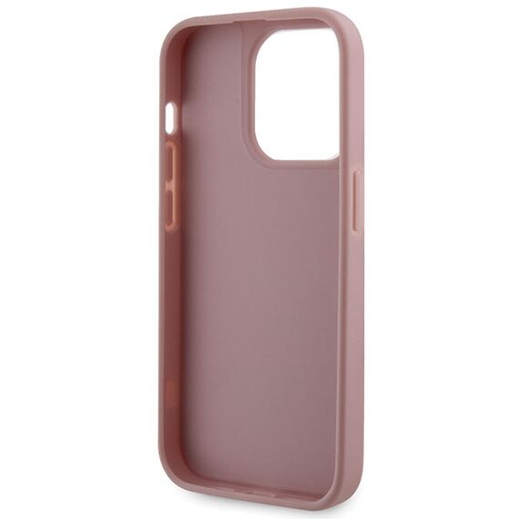 Guess GUHCP14LHDGTPP iPhone 14 Pro 6.1" pink/pink hardcase Rhinestone Triangle | Techbox