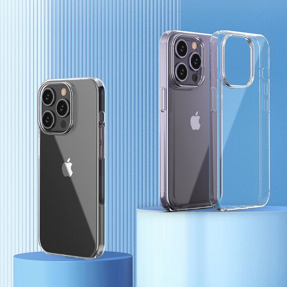 iPhone 15 Pro case from the Ultra Clear series in transparent color | Techbox