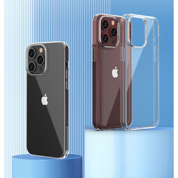 iPhone 15 Pro Max case from the Ultra Clear series in transparent color | Techbox
