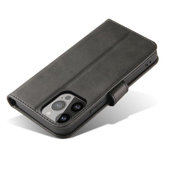 Wallet Case with Stand for iPhone 15 Pro Magnet Case - Black | Techbox
