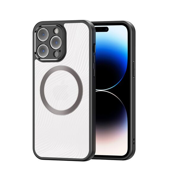 Armored case for iPhone 14 Pro compatible with MagSafe Dux Ducis Aimo Mag - black | Techbox