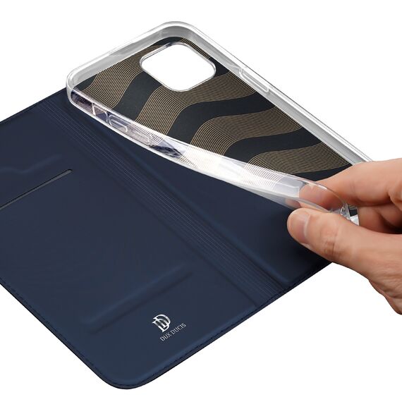 Dux Ducis Skin Pro Wallet Case for iPhone 15 Plus - Blue | Techbox