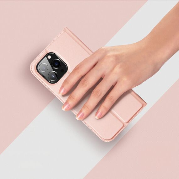 Dux Ducis Skin Pro Wallet Case for iPhone 15 Pro Max - Pink - Apple Cases - Cases - Techbox